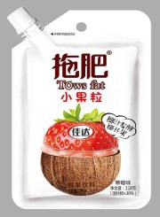 拖肥小果粒(草莓味) 118g/包